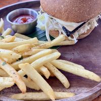 Fish burger   at Sauce Tree Kuta in Kuta
