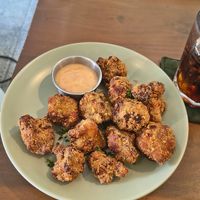 Cauliflower bites at Sauce Tree Kuta in Kuta