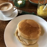 Vegan pancakes w/maple syrup (only weekends)  at Widunderbar in Moss
