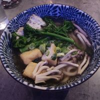 Vietnamese noodle tofu soup at Hello Oriental in Manchester