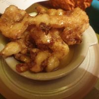 Cauliflower agave mustard 5/10  wasn't the sauce to go with kinda pointless and small at Chesters Restaurant and Bar  in Worcester