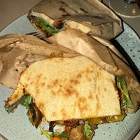 Focaccia (without feta cheese)   at Zygos Urban Garden in Crete