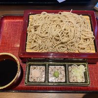 Soba set  at Kagetsuan in Tokyo