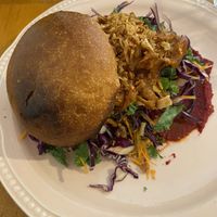 Jackfruit bun  at Miolo in Lisbon