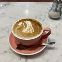 Latte  at Miolo in Lisbon
