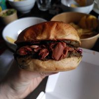 Le burger de la muerte at Mi Casita in Combourg