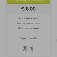 Vegan on the menu at Lo Ratrak Food & Drink in La Thuile