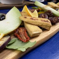 Vegan breakfast plate  at Ecco in Cologne