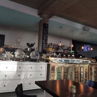 The buffet at Ecco in Cologne