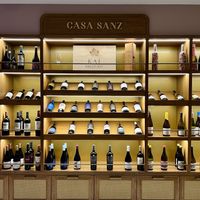 Wine  at Casa Sanz at Hotel Bidasoa in Santiago