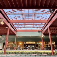 High pink ceiling  at Casa Sanz at Hotel Bidasoa in Santiago