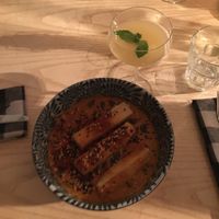 Lentil Dahl & tofu (GF)  at Evelyn's in Manchester