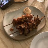 Teriyaki Oyster Mushrooms with sriracha mayo   at Evelyn's in Manchester