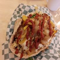 Moroccan falafel at Falafel Place in Winnipeg