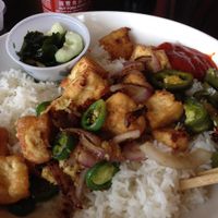 Gingery Tofu at Jenni's Noodle House - S Shepherd in Houston