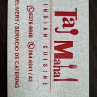  at Taj Mahal Indian Cuisine in Panama City