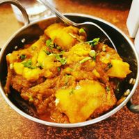 Aloo gobo at Cardamon in Hebden Bridge