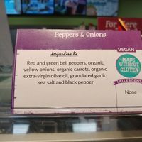 Peppers and Onions at Honest Weight Food Co-op in Albany