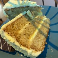 Lemon cake  at Hamilton's Tea House in Farnham