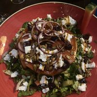 Santorini Salad with Vegan Feta #Veganuary at Bill's in Manchester