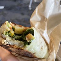 Poblano potato burritoo  at PHX - Cartel Coffee Lab - Phx Sky Harbor - T4 in Phoenix