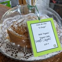 vegan cake at Casa de Chá “O Poejo” in Sete Cidades