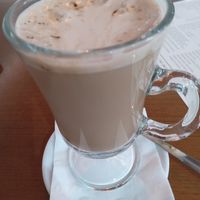 Cappucino at Casa de Chá “O Poejo” in Sete Cidades