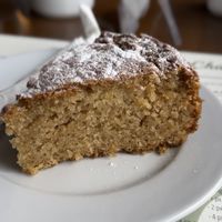 Vegan cake  at Casa de Chá “O Poejo” in Sete Cidades