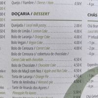 Veganer Kuchen at Casa de Chá “O Poejo” in Sete Cidades