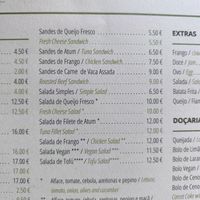 Vegane Salate at Casa de Chá “O Poejo” in Sete Cidades