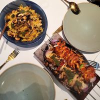 Mushroom biryani and mushroom tandoori at Kashmir in Taguig