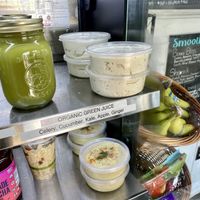 House hummus and cream cheese  at La Jenelle Natural Cafe in Oxnard