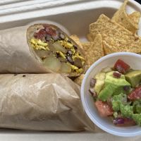 Burrito  #Veganuary at La Jenelle Natural Cafe in Oxnard