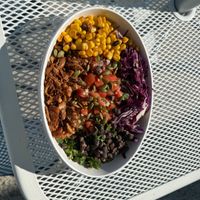 Mexi Cali Bowl  at La Jenelle Natural Cafe in Oxnard