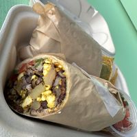 Shoreline burrito  at La Jenelle Natural Cafe in Oxnard