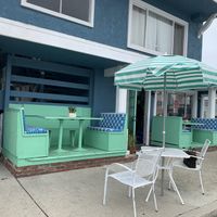 Nice outdoor seating  at La Jenelle Natural Cafe in Oxnard