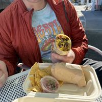 Breakfast burrito  at La Jenelle Natural Cafe in Oxnard