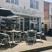   at The Bank House Cafe in Charmouth