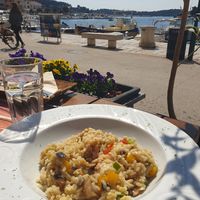 Vegetable Risotto 🧡 at Bistro Istra in Rovinj