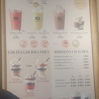 Vegan shake at Amorino in Carcassonne