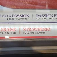 Vegan flavours at Amorino in Carcassonne