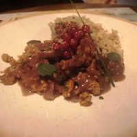 Kabuli pulao at Distrito Vegano Invernadero in Madrid