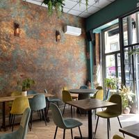 Restaurant   at Distrito Vegano Invernadero in Madrid