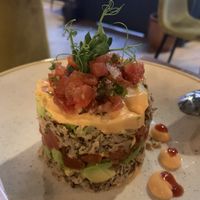 Tartar  at Distrito Vegano Invernadero in Madrid