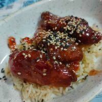 Tapa oriental vegana at Distrito Vegano Invernadero in Madrid