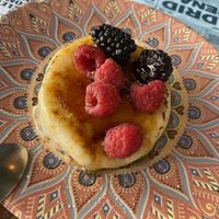 Tarta de queso  at Distrito Vegano Invernadero in Madrid