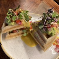 Delicious breakfast option 💕🙌🏽  at Distrito Vegano Invernadero in Madrid