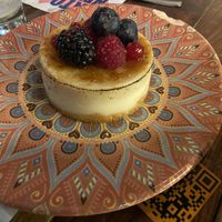 Cheesecake   at Distrito Vegano Invernadero in Madrid