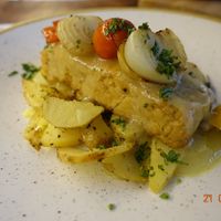 Vacalao at Distrito Vegano Invernadero in Madrid