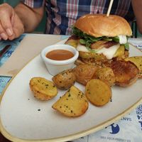 Main / Tokyo burger at Distrito Vegano Invernadero in Madrid